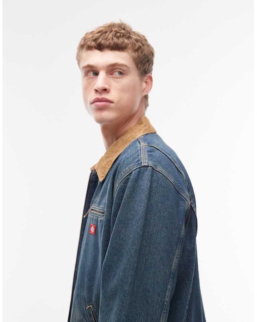 Dickies Blue Denim Painter Jacket for men