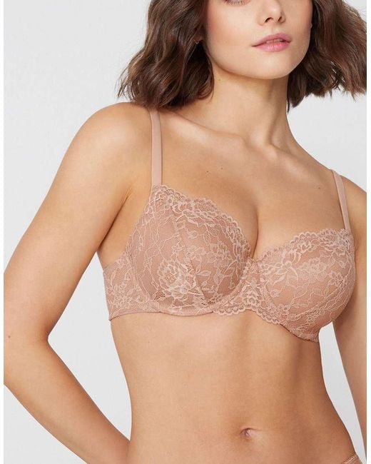 Tezenis Natural Prague Full Coverage Lace Balconette Bra
