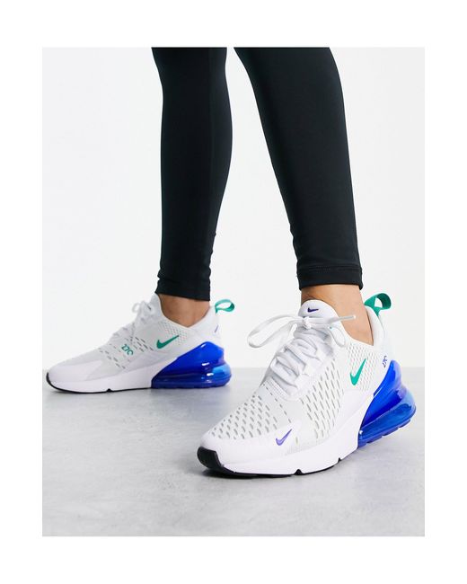 Nike Multicolor Air Max 270 "white/neptune Green/lapis" Sneakers