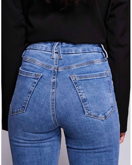 GOOD AMERICAN Blue Always Fits Good Legs Skinny Jeans