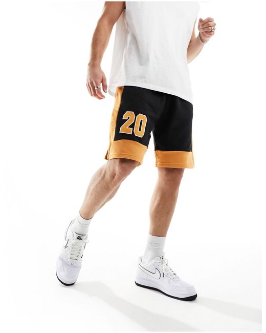 KTZ White Basketball Shorts for men