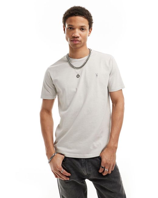Ossage - t-shirt ras AllSaints pour homme en coloris Gray