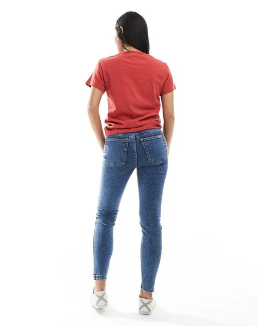 ASOS Blue Asos Design Petite Ultimate Skinny Jean