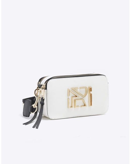 River Island Green Faux Leather Cross Body Bag