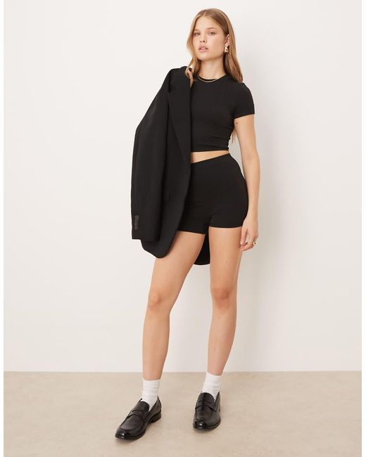 Calvin Klein Black Seamless Booty Shorts