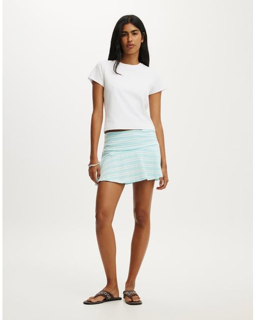 Cotton On White Fern Skort