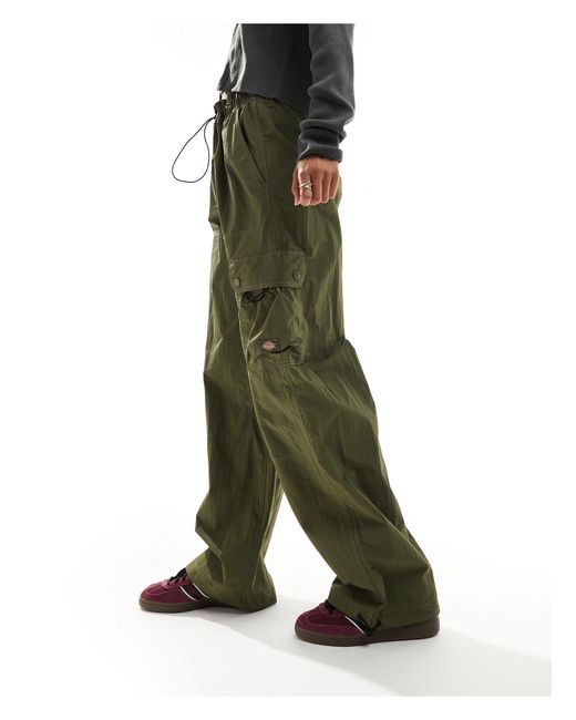 Pantalones cargo caqui oscuro jackson Dickies de color Green