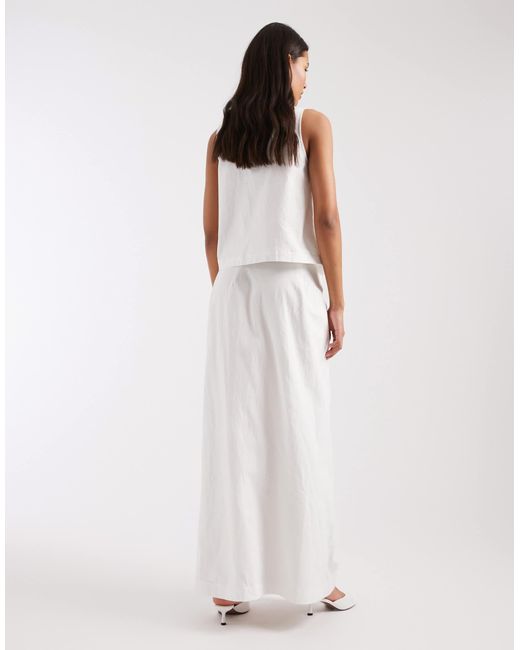Jupe 4th & Reckless en coloris White