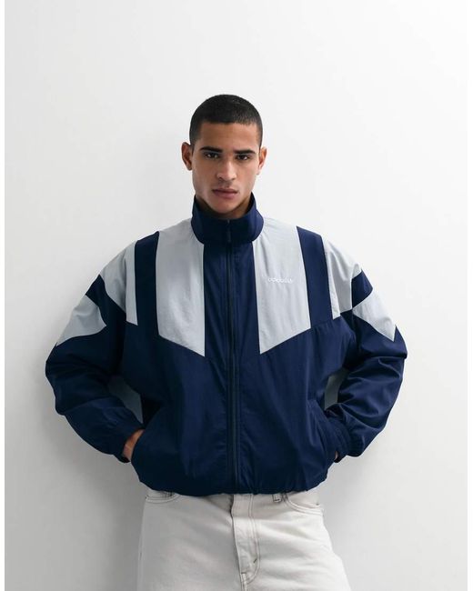 Adidas Originals Blue Munich Woven Track Top