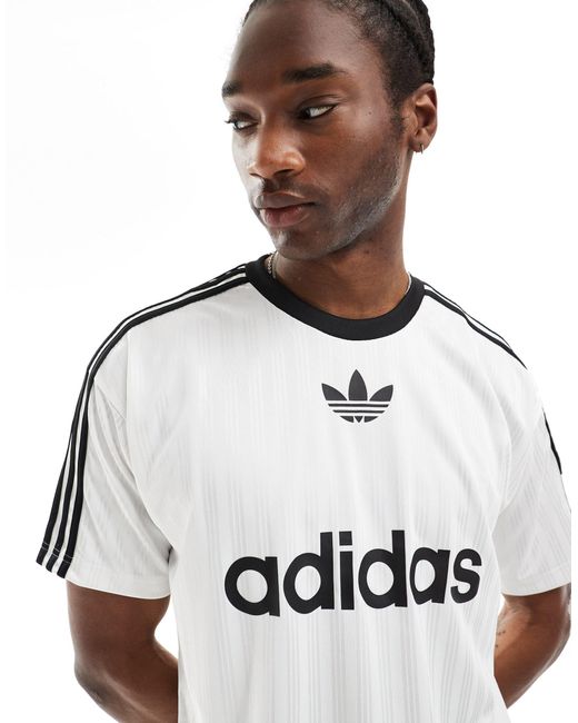 Adicolor - t-shirt Adidas Originals pour homme en coloris White
