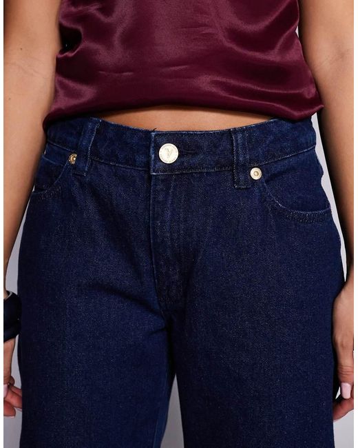 Abrand Jeans Blue 99 Low baggy Turn Up Jeans