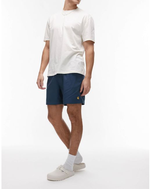 Carhartt – chase – badehose in Blue für Herren