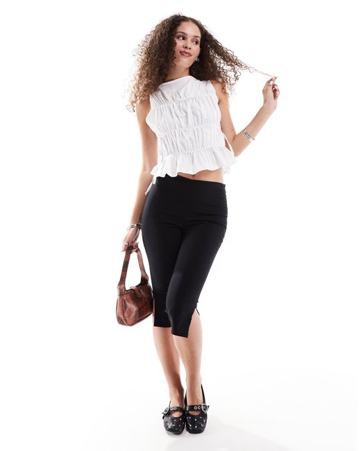 collusion ruched milkmaid top