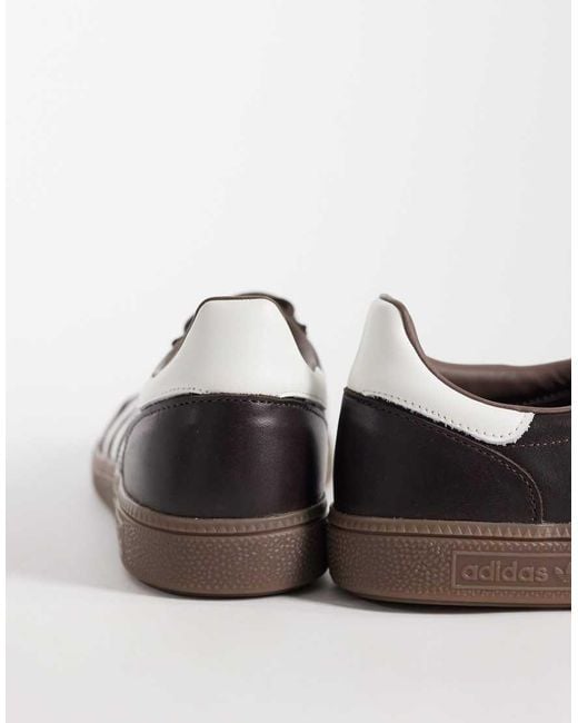Adidas Originals Brown Handball Spezial Trainers for men