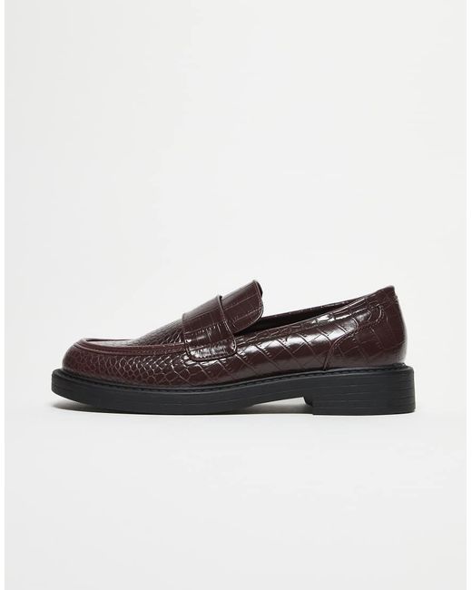 ASOS Blue Penny Loafers for men