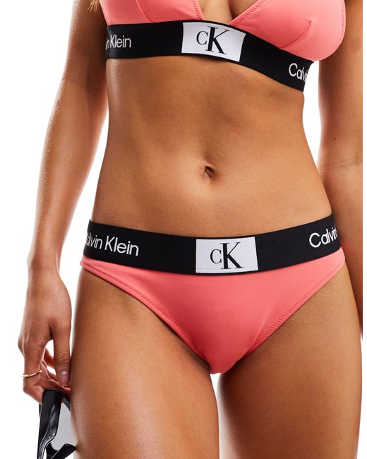 Calvin Klein Black Bikini Bottoms - Ck96