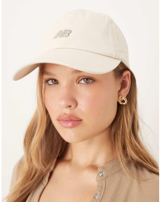 New Balance Brown Logo Cap for men