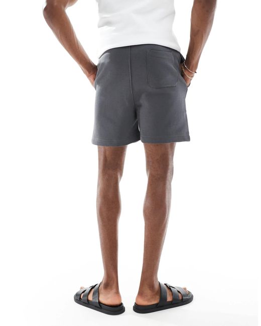 Short slim basique - anthracite ASOS pour homme en coloris Natural
