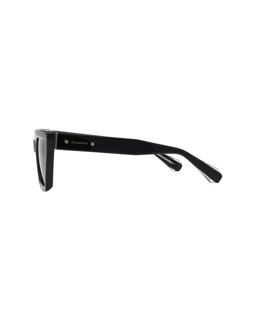 AllSaints Black Blair Sunglasses