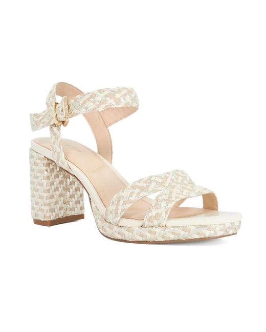 Dune Metallic Manifesting Smart Sandals