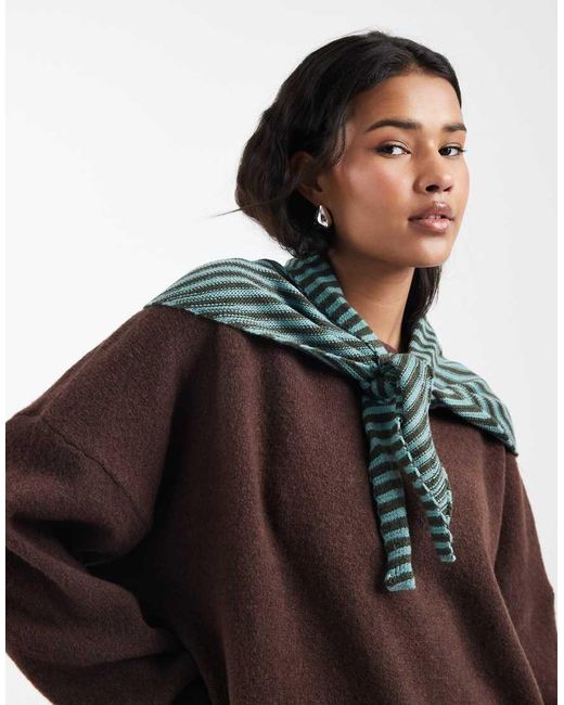 Sciarpa Triangolare di ASOS in Green