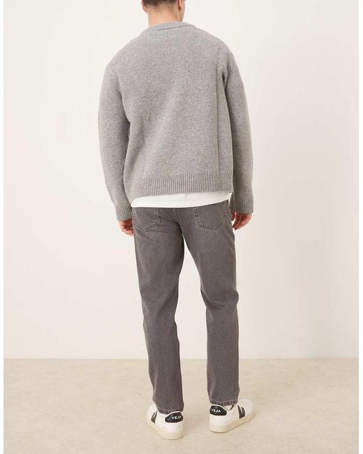 Mango Gray Lori Tapered Jeans for men