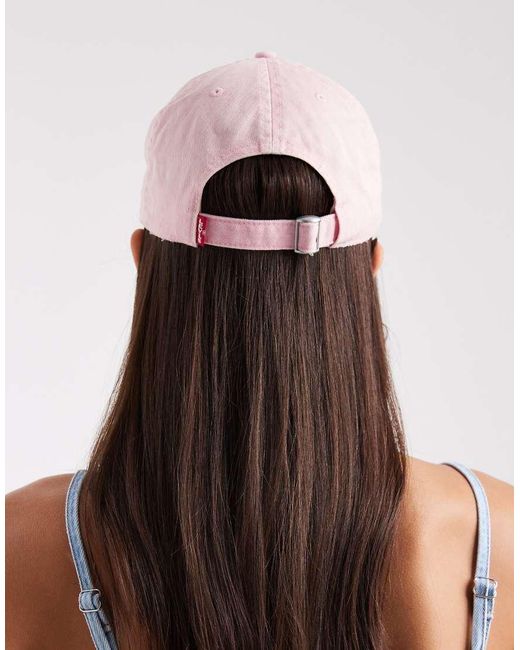 Levi's Blue Washed Canvas Logo Cap