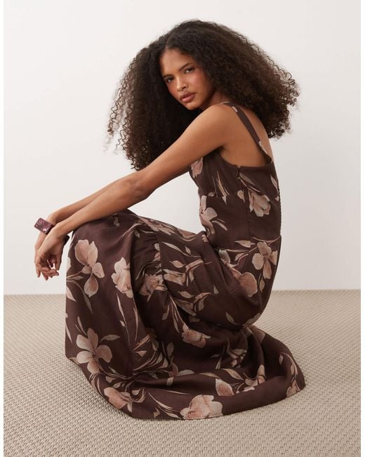 pretty lavish brown dress Pretty Lavish