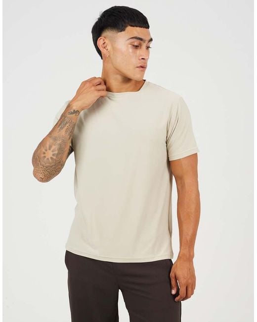 Brave Soul Natural Classic Crew Neck T-Shirt for men