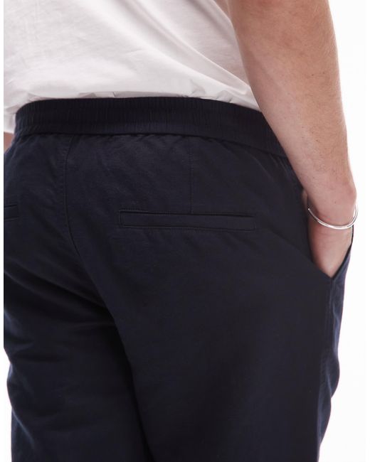 ARKET White Linen Blend Pants for men