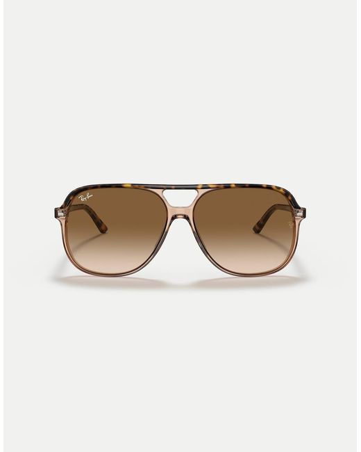 Ray-Ban Natural Bill Square Sunglasses
