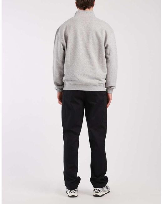 ASOS Gray Straight Cargo Pants for men