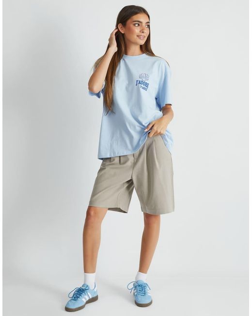 Skinnydip London Blue London La Mer T-Shirt