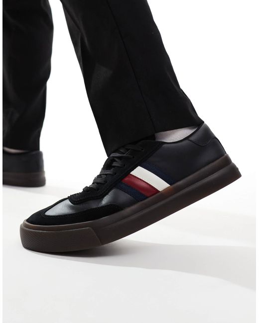 Tommy Hilfiger Black Cupset Trainers for men