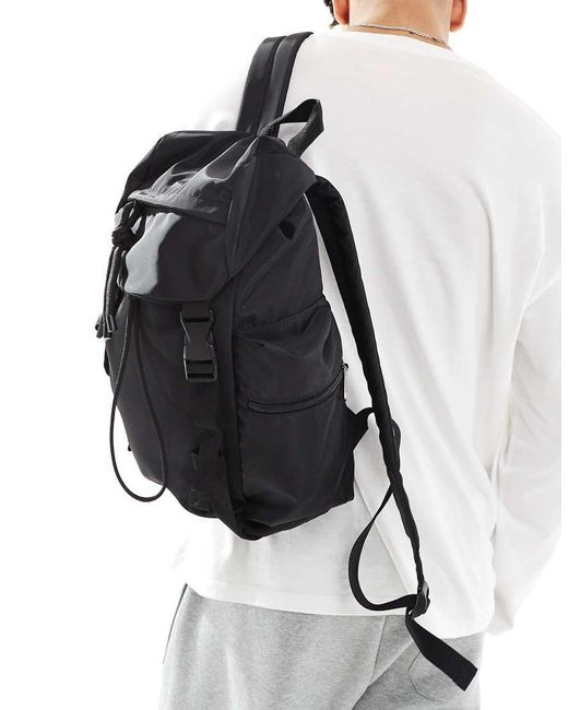 ASOS Blue Nylon Backpack for men