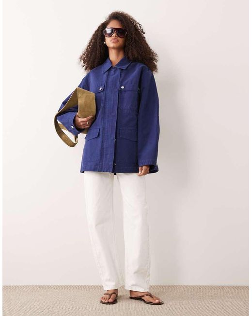 ARKET Utility Barn Jack in het Blue
