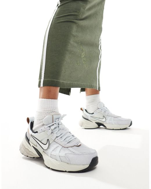 Nike Gray V2k Run Sneakers
