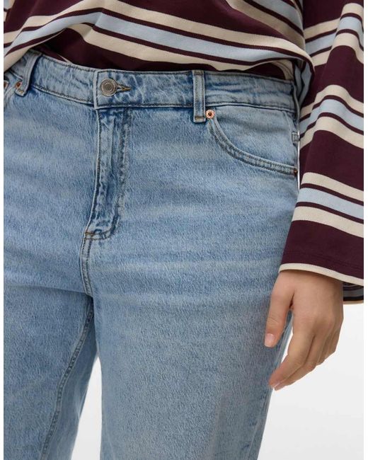 Vero Moda Blue Mom Fit Jeans