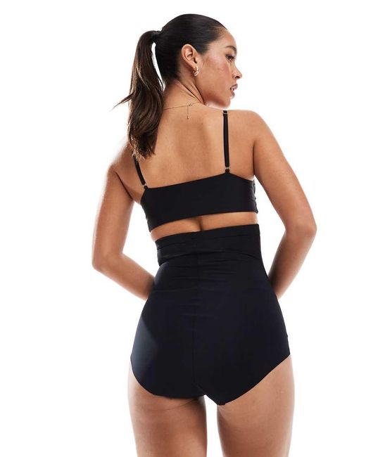 Commando Blue Classic Control Hi Waisted Breif