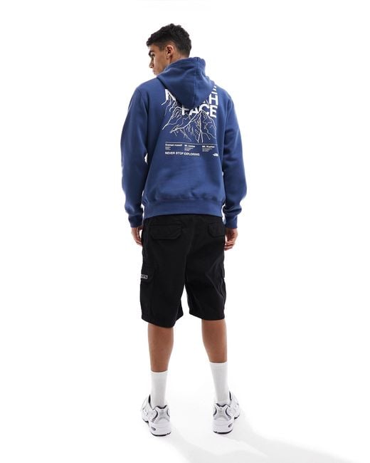 The North Face Blue Places We Love Hoodie for men