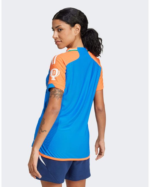 Adidas Originals Blue – india cricket t20i – trikot