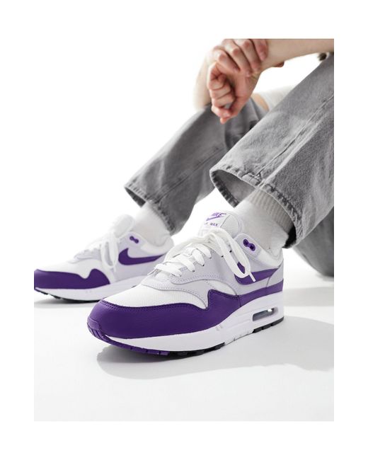 Air max 1 se - baskets - et violet Nike pour homme en coloris Gray