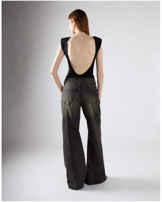 Glamorous White High Waist Flare Jeans