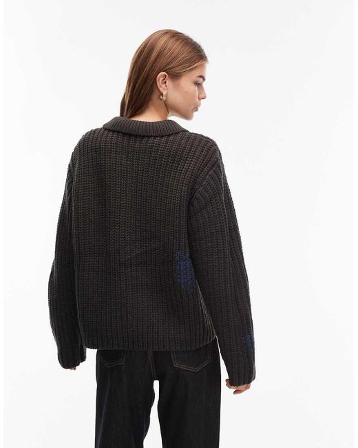 Obey Black Julian Knitted Jacket
