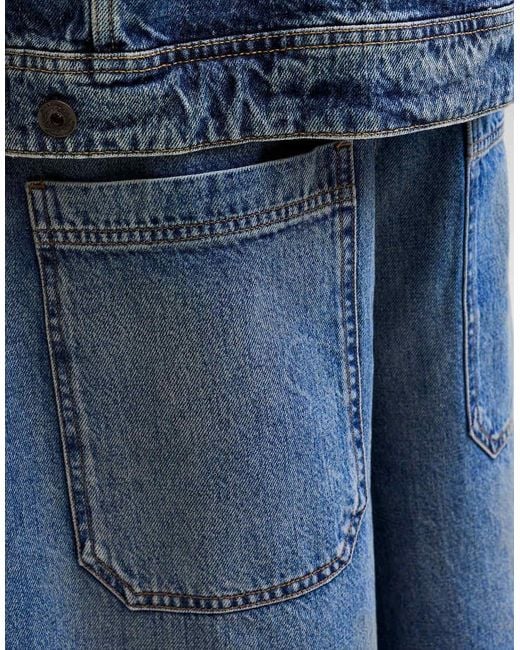 Jack & Jones Blue Denim Shorts for men