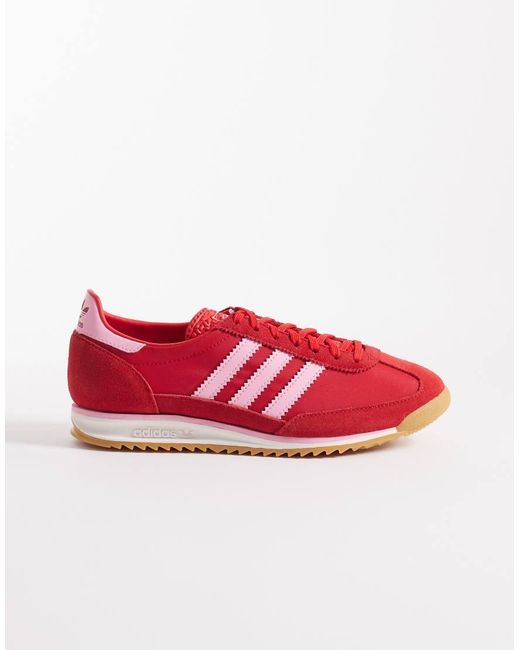 Adidas Originals Red Sl 72 Og Trainers