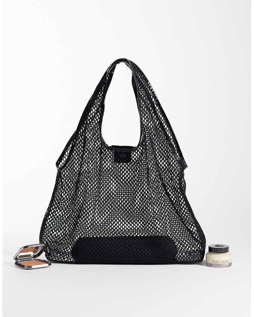ASOS Black Mesh Tote Bag