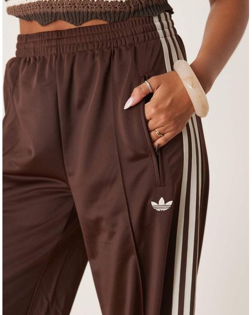 Adidas Originals Brown Firebird Loose Track Pants