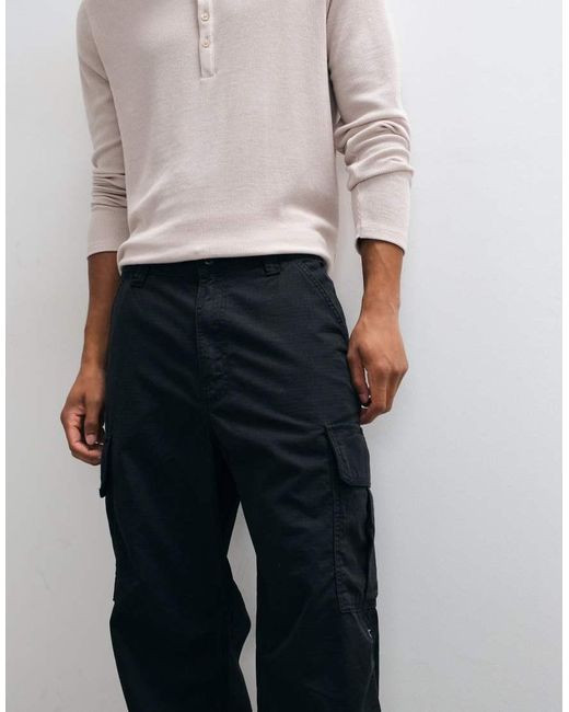 Vans Blue Para Baggy Cargo Pants for men