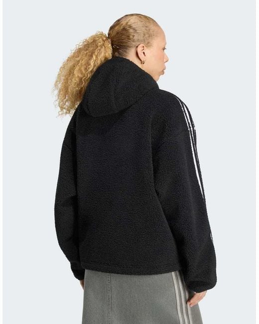 Adidas Originals Blue Adiluna Season 2 X Jennie Fleece Hoodie Jacket